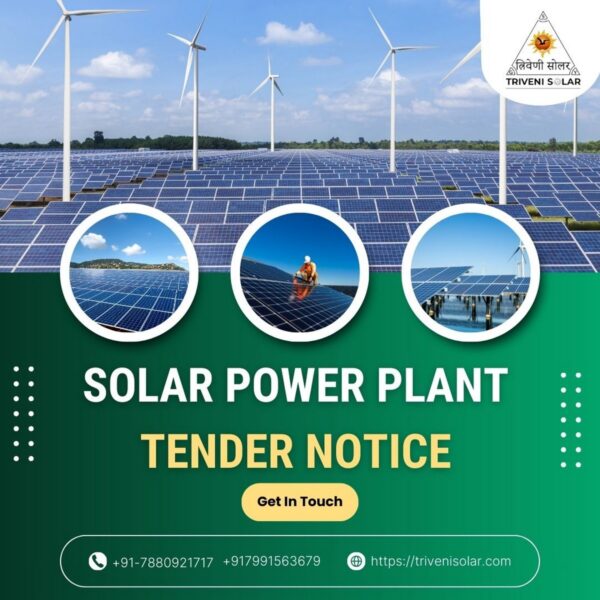 New Latest Solar Power Plant Tender Notice – Apply Now