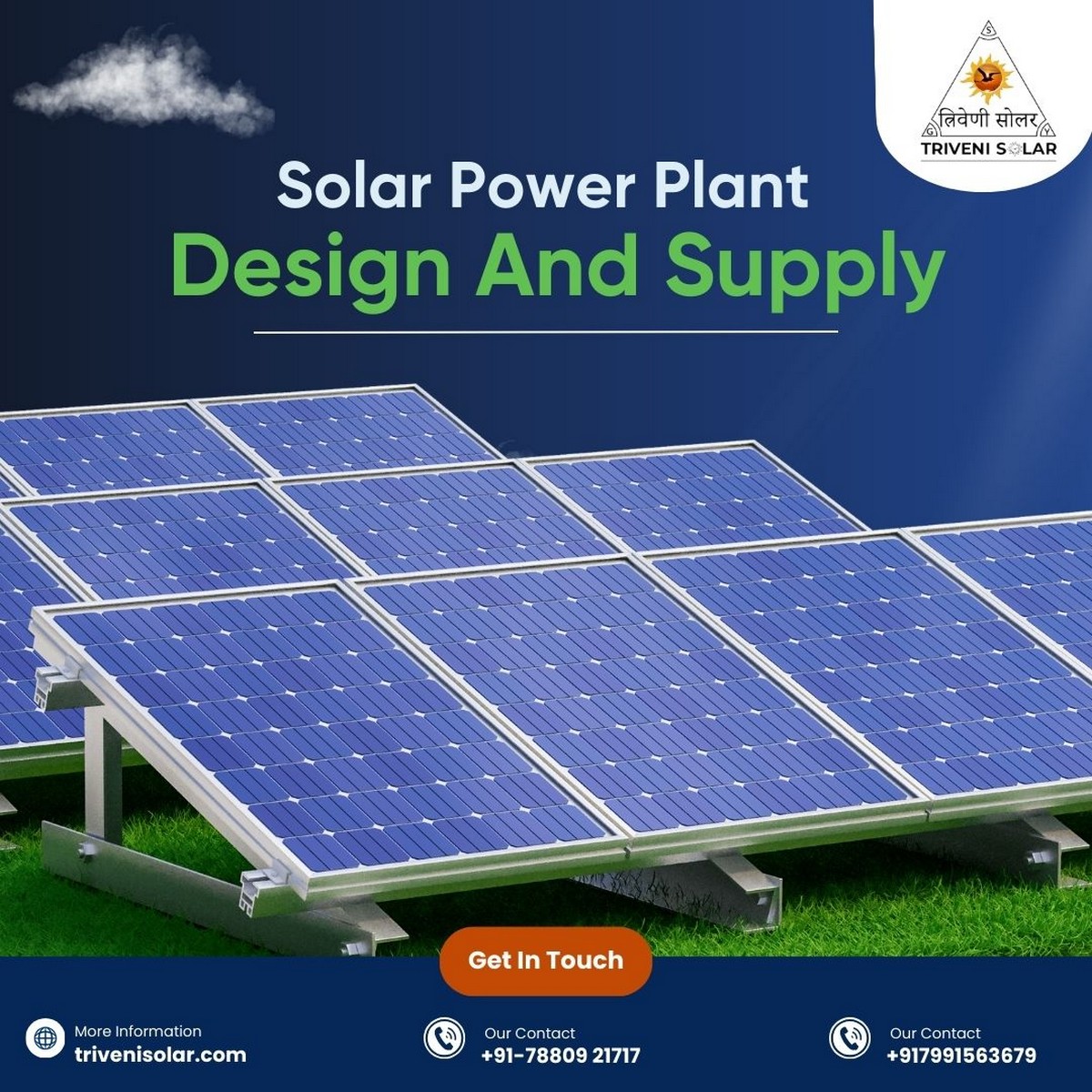 New Solar Power Plant Design & Supply in India