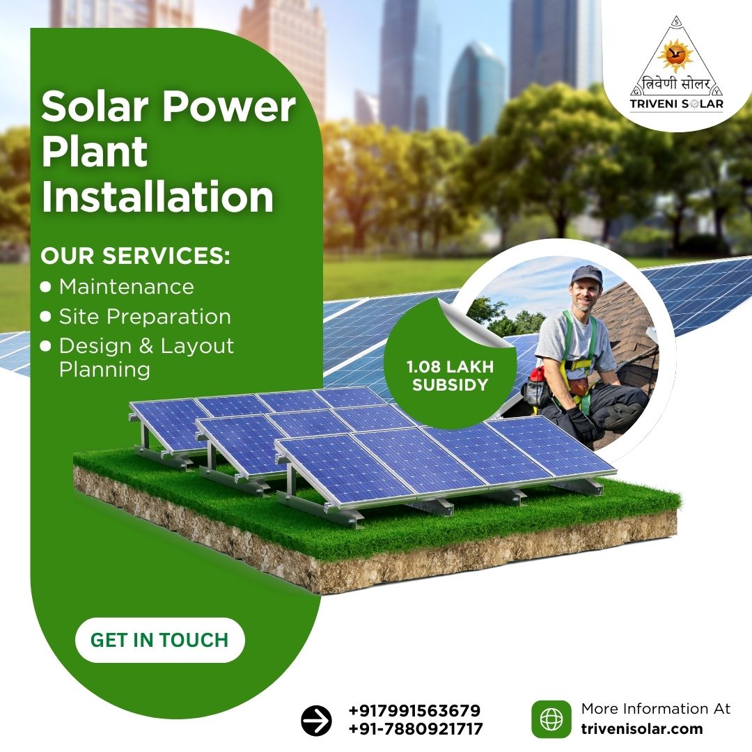 Solar Power Plant Installation