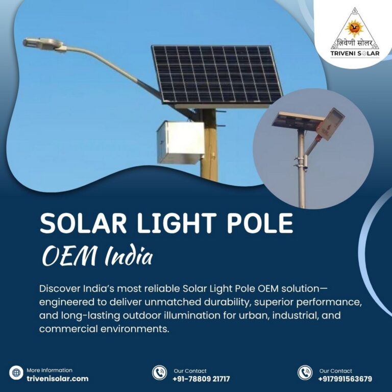 Solar Light Pole
