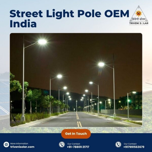 New Superior Street Light Pole OEM India Solutions