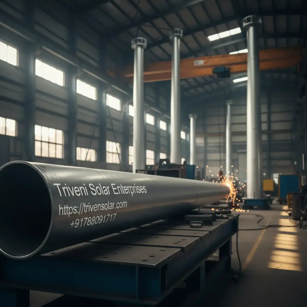 high mast pole manufacturer commercial projects